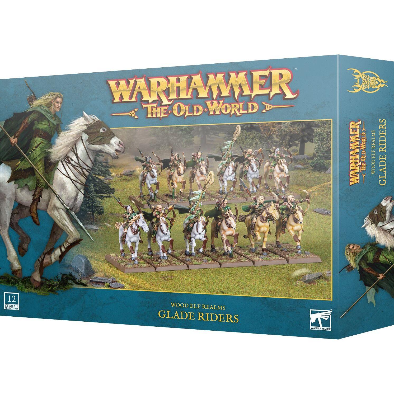 5011921221974 - Figurine Warhammer ToW - Royaumes Elfes Sylvains  Cavaliers Sylvains