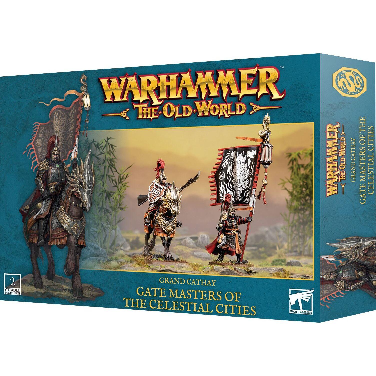 5011921222414 - Figurine Warhammer ToW - Grand Cathay Maîtres des portes des Cités Celestes