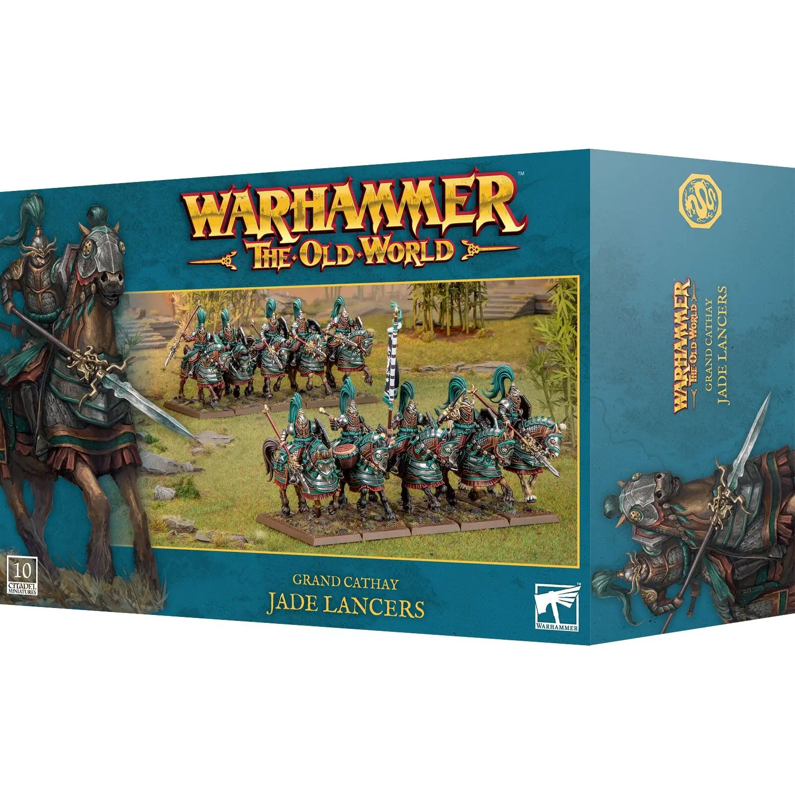 Figurine Games Workshop Warhammer ToW - Grand Cathay Lanciers de Jade