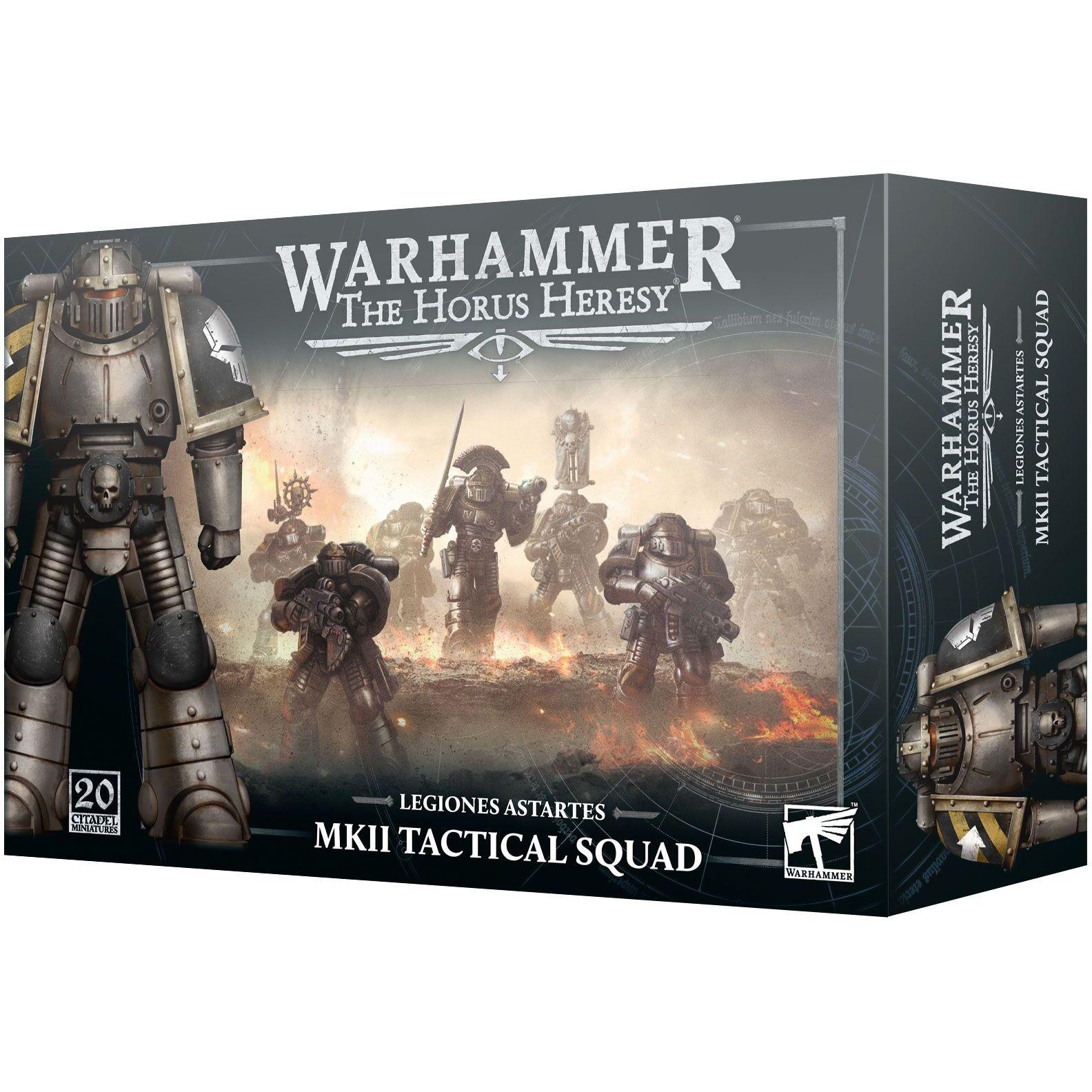 5011921241484 - Figurine Warhammer 30k - Legiones Astartes  MK-II Tactical Squad