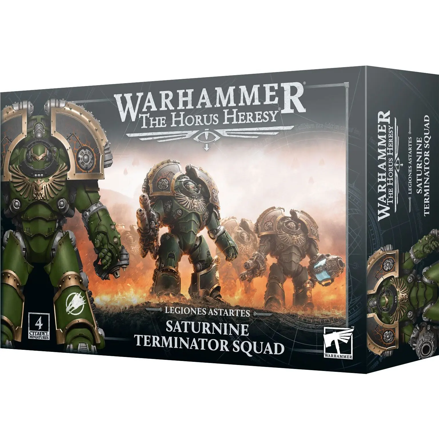 Figurine Games Workshop Warhammer 30k - Legiones Astartes : Saturnine Terminators