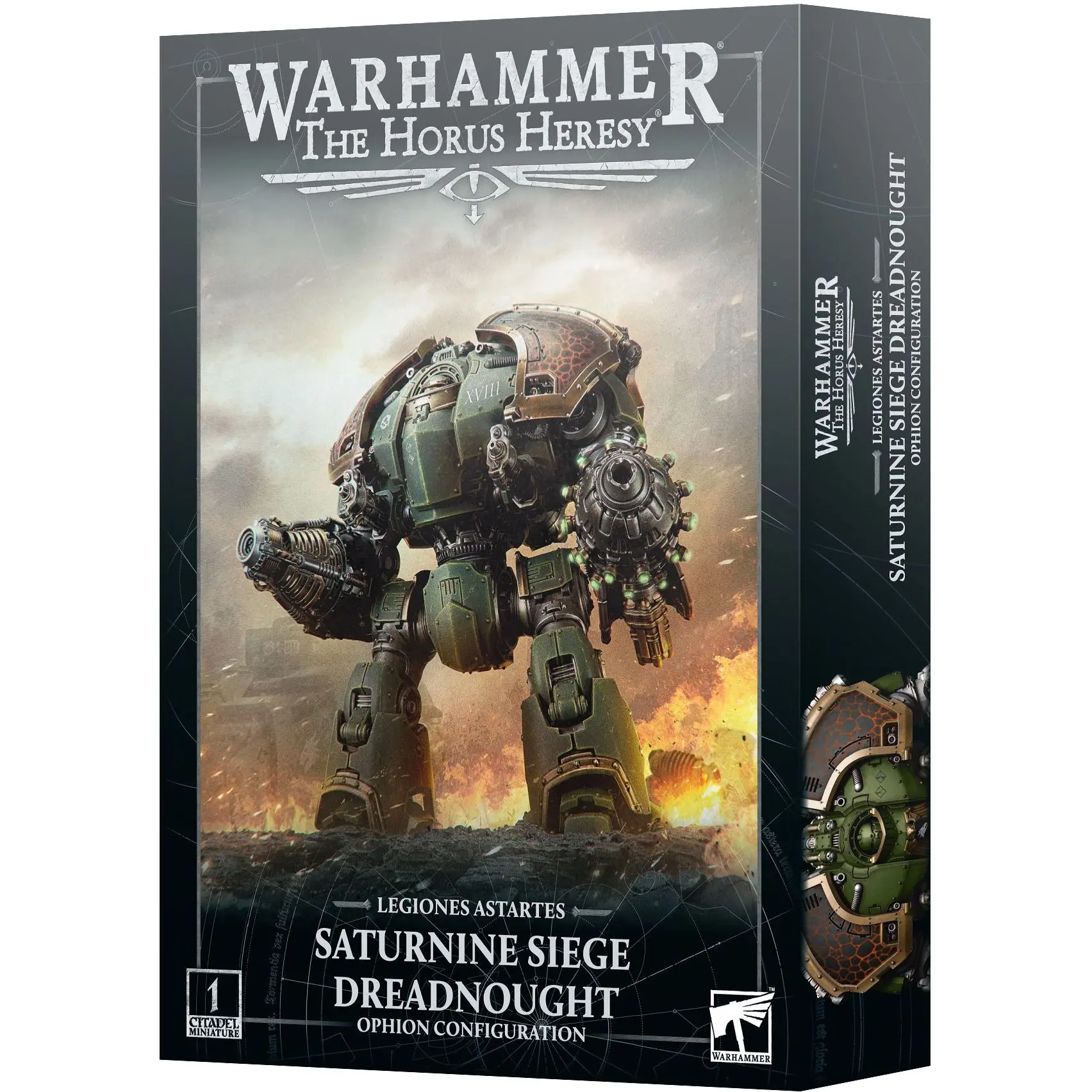 Figurine Games Workshop Warhammer 30k - Legiones Astartes : Saturnine Dreadnought Ophion