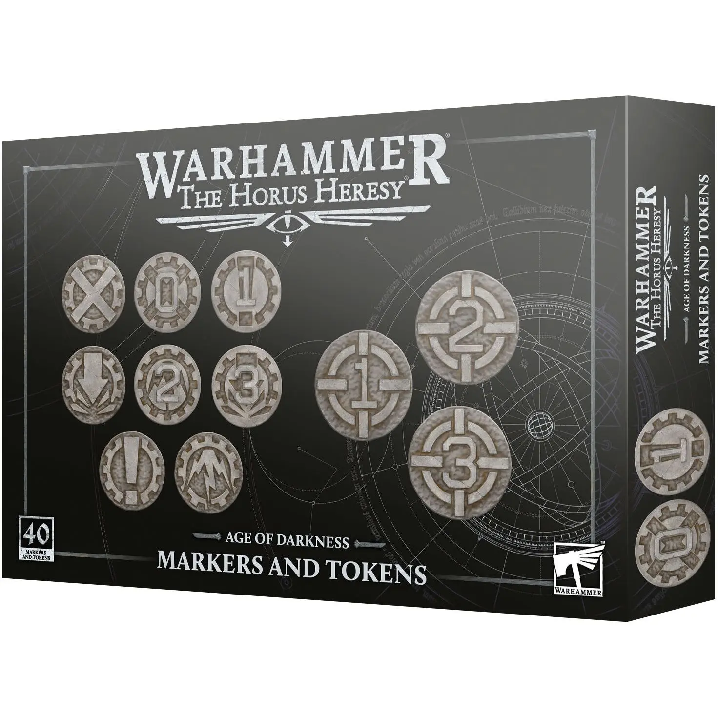 Marker Games Workshop Warhammer 30k - Markers & Tokens