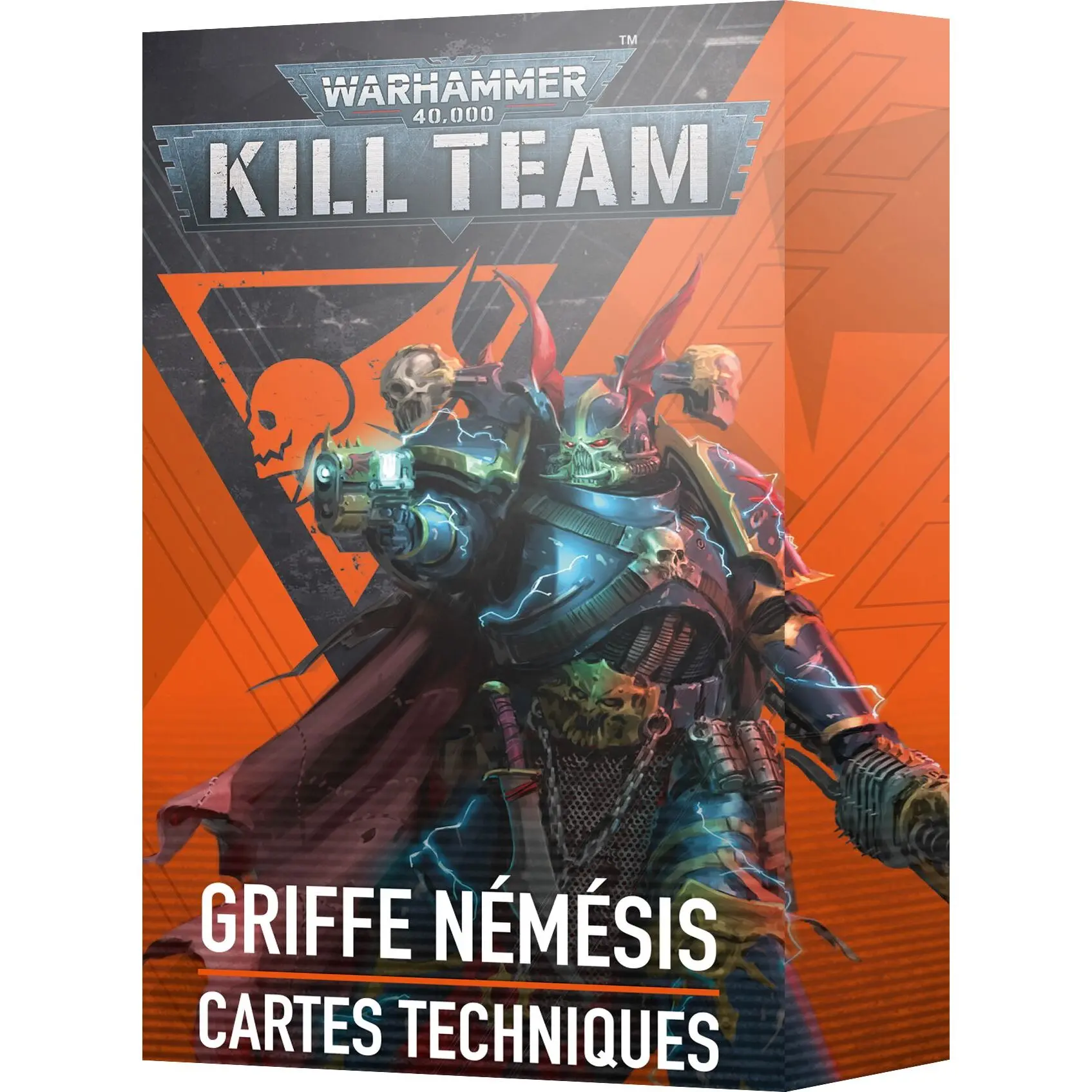 5011921232093 - Gesellschaftsspiele Warhammer 40k - Kill Team Datacards Griffes Nemesis (Fr)