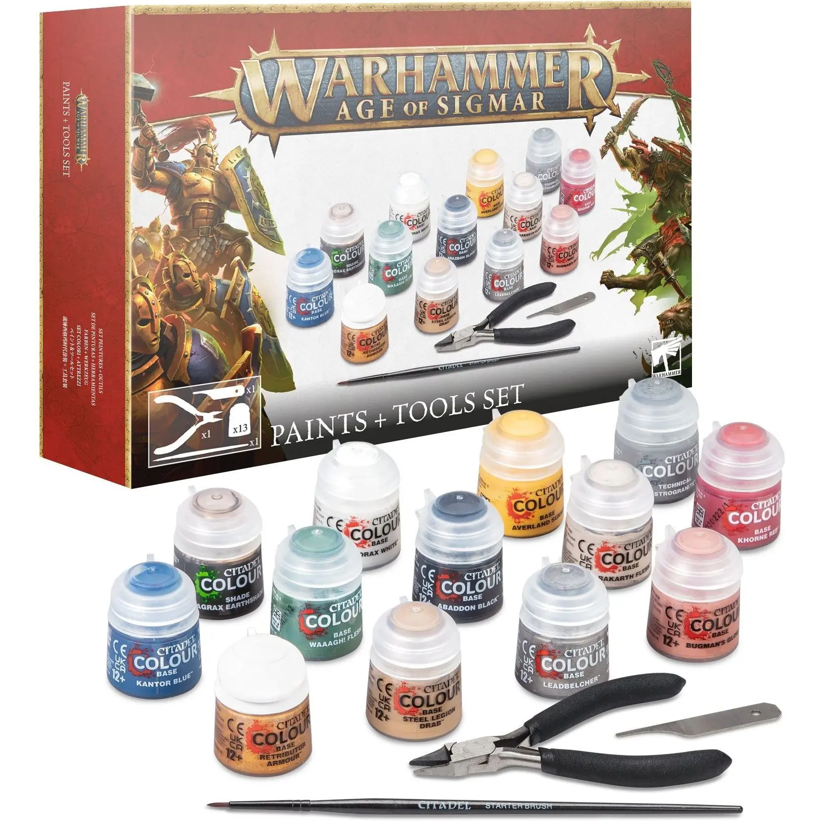 5011921219261 - Gesellschaftsspiele Warhammer AoS - Citadel Paint & Tools