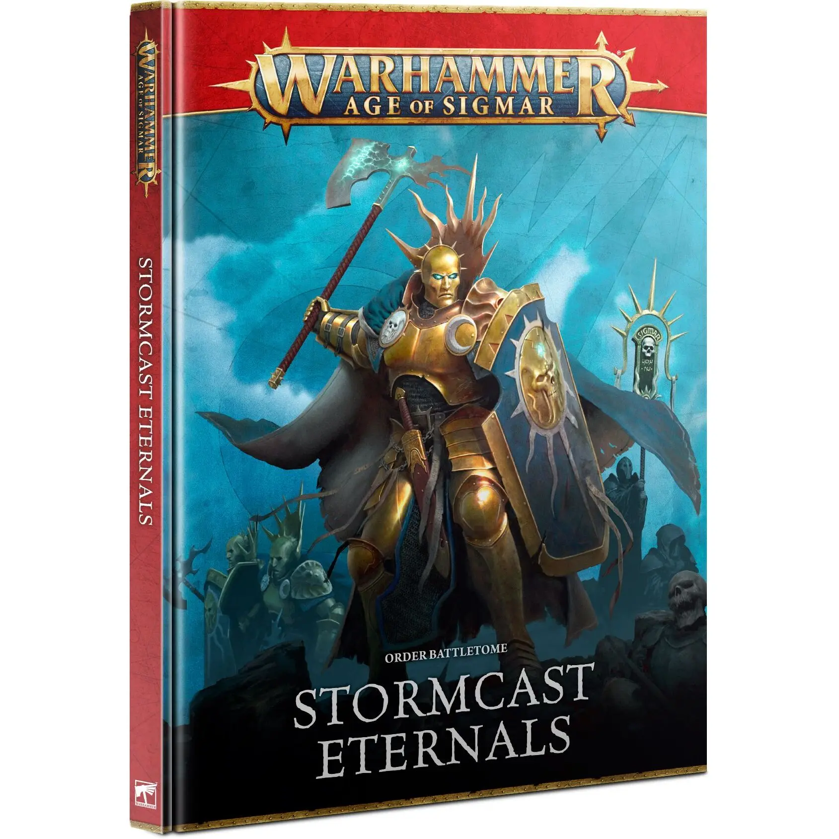 9781804574287 - Gesellschaftsspiele Warhammer AoS - Battletome V4 Stormcast Eternals (EN)