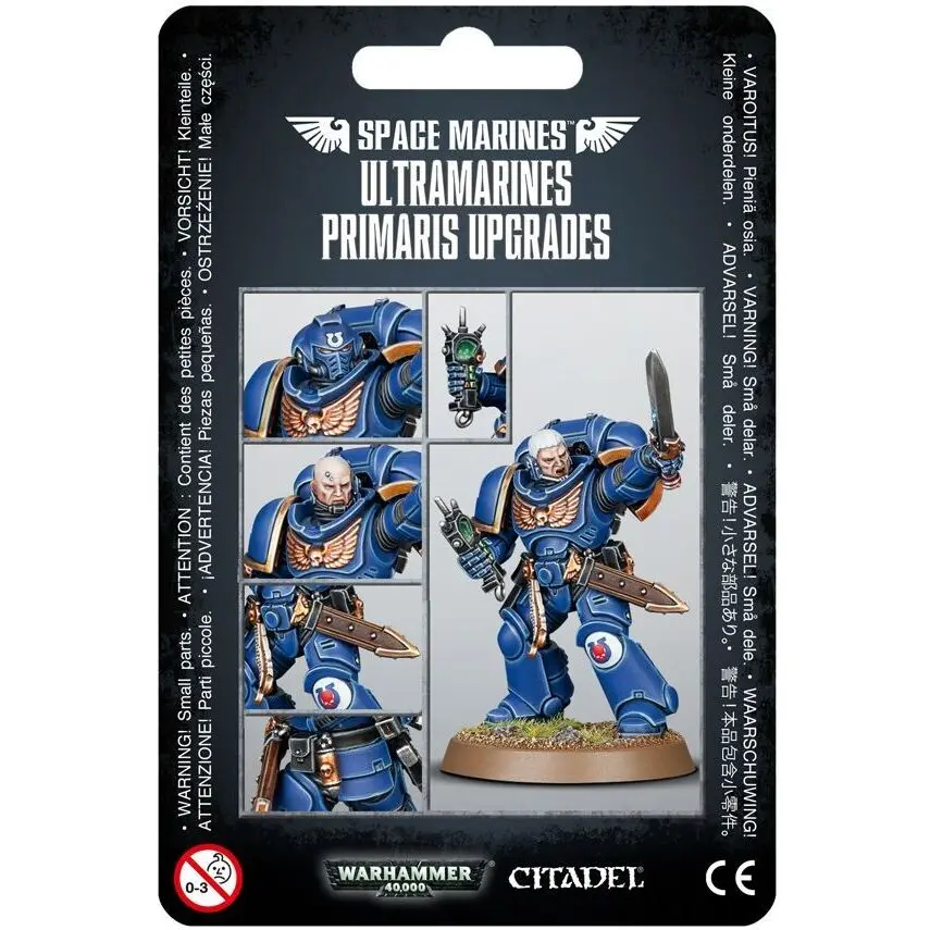 5011921086221 - Figur mit 20 Teilen Warhammer 40k - Ultramarines Primaris Upgrades