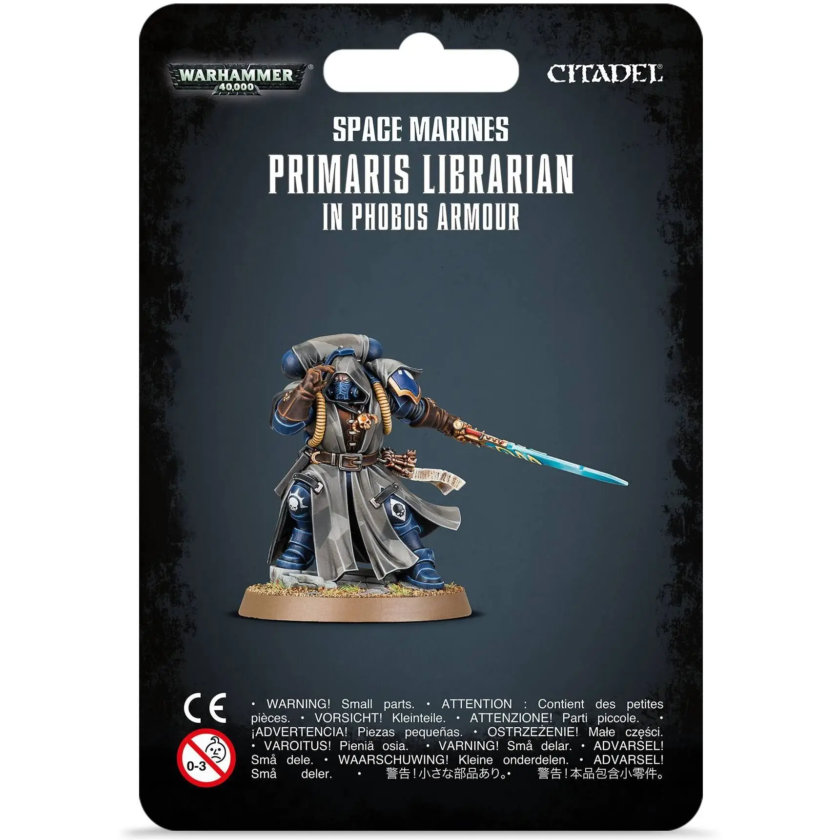 5011921142095 - Figurine Warhammer 40k - Space Marine Primaris Archiviste en Armure Phobos