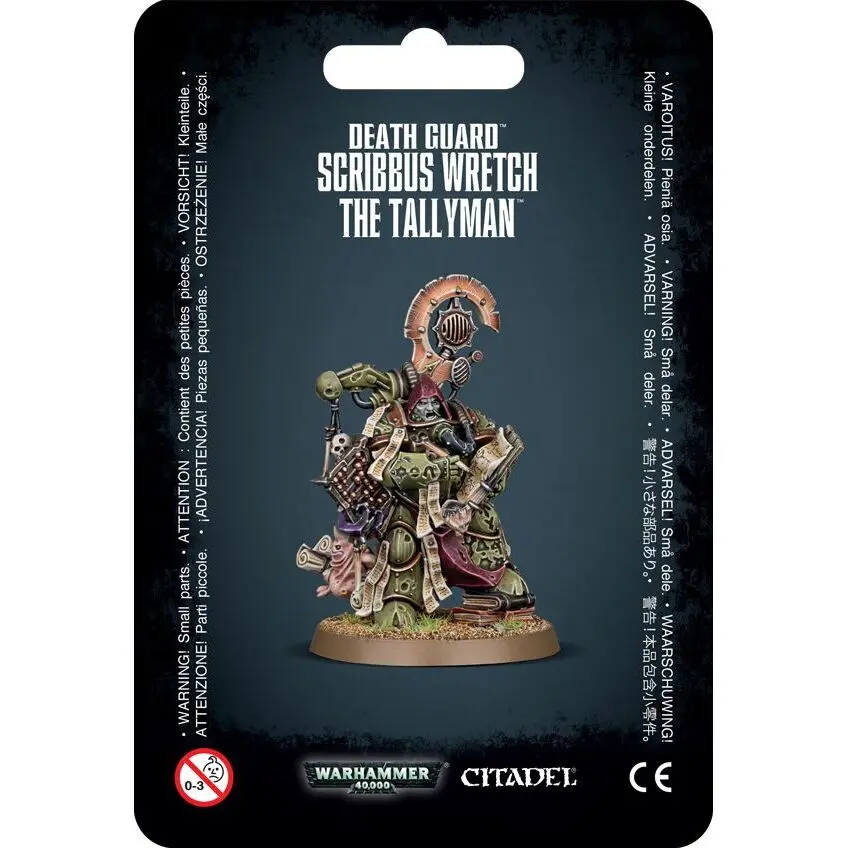 5011921087600 - Figurine Scribbus Wretch Der Zähler Warhammer 40k Death Guard