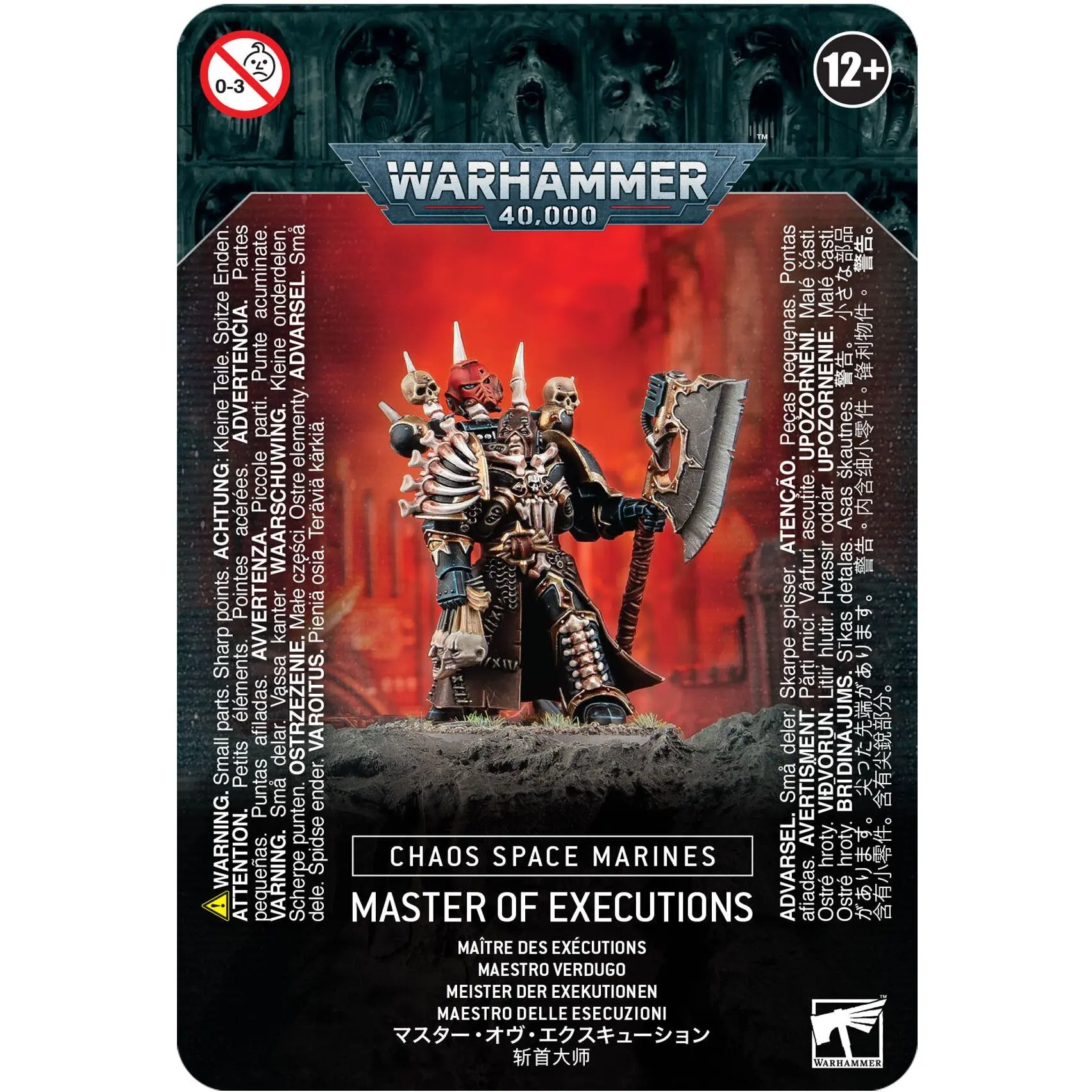 5011921113293 - Figurine Warhammer 40k - Space Marine du Chaos Master of Executions