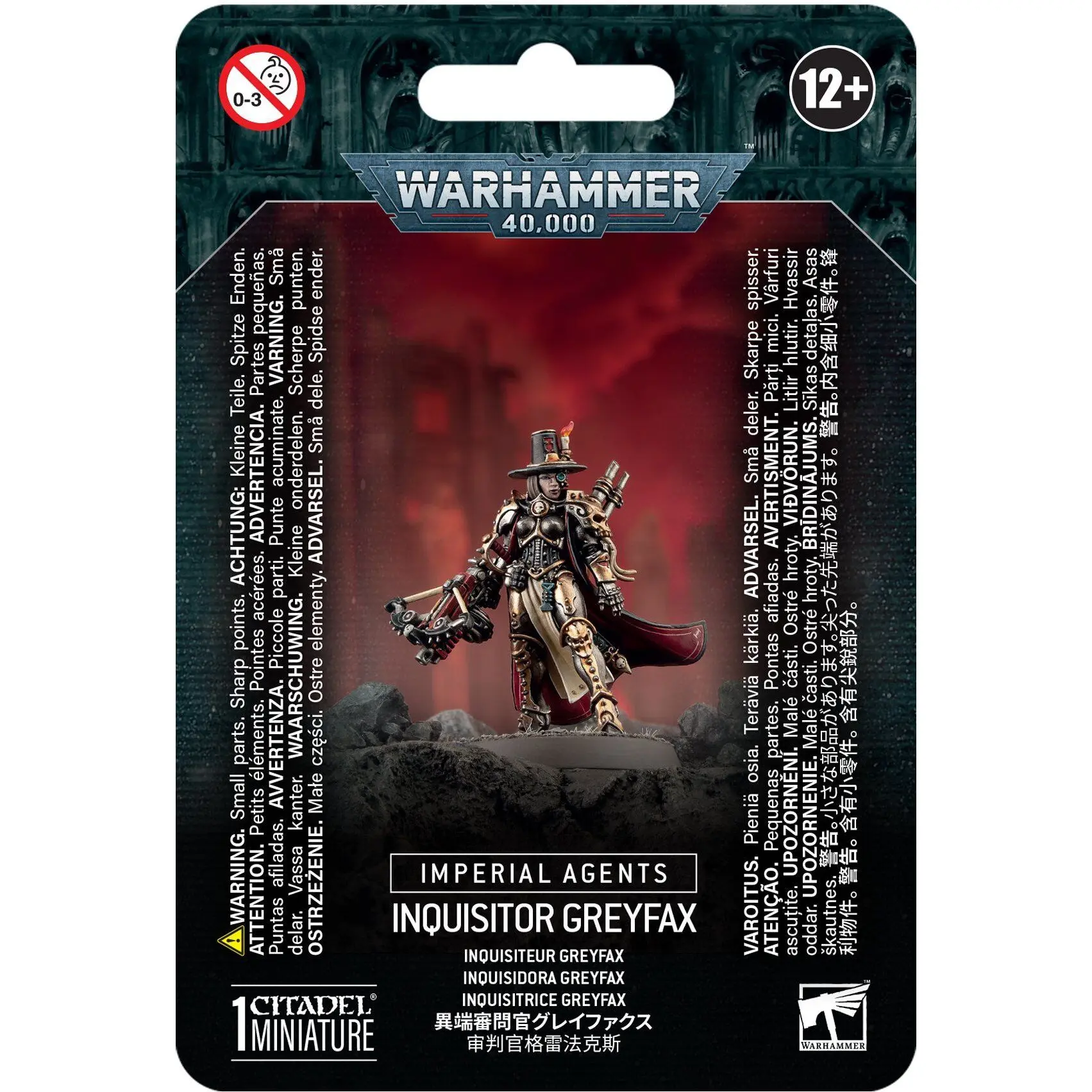 5011921088645 - Gesellschaftsspiele Warhammer 40k - Agents Imperiaux Inquisiteur Greyfax