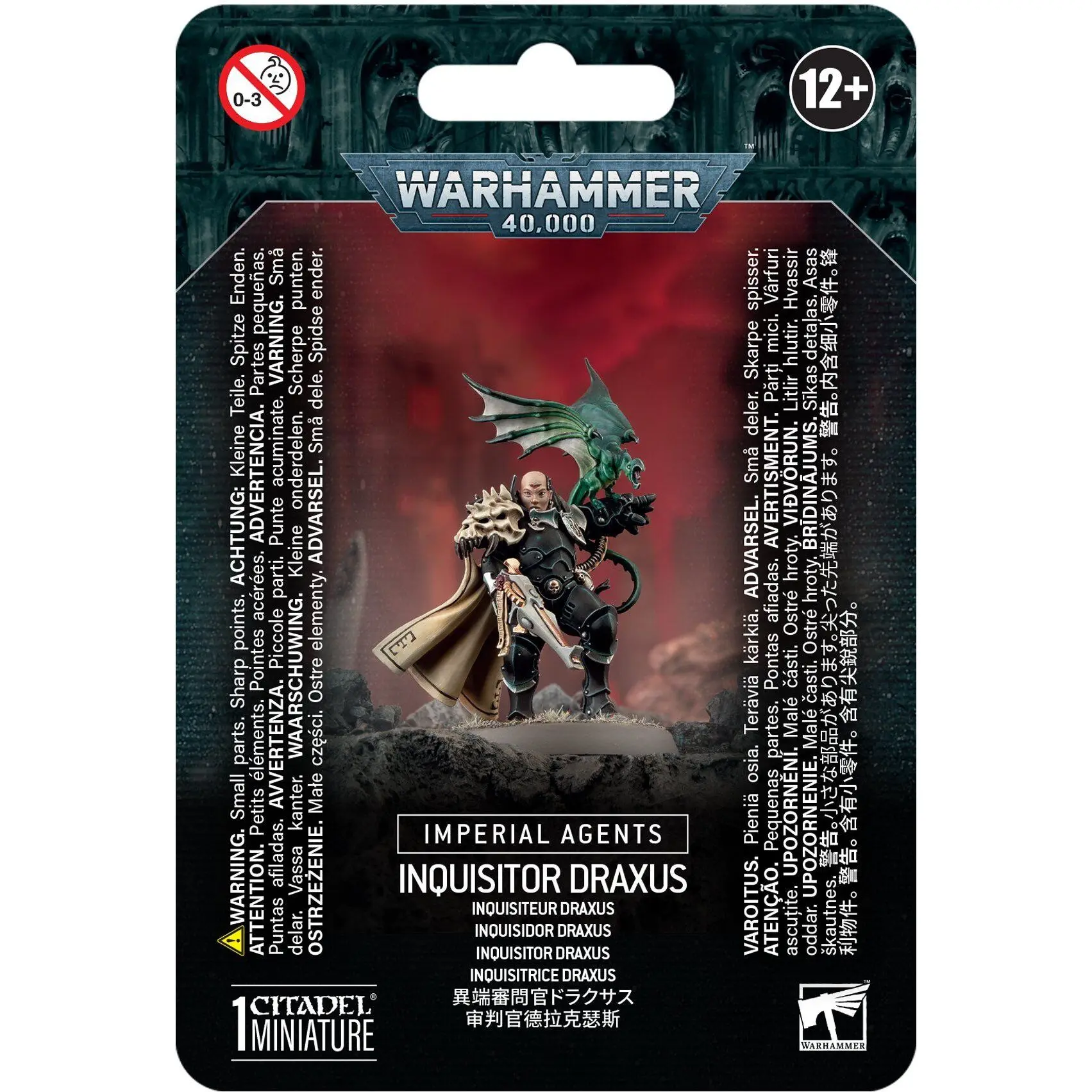 5011921230341 - Gesellschaftsspiele Warhammer 40k - Agents Imperiaux Inquisiteur Draxus