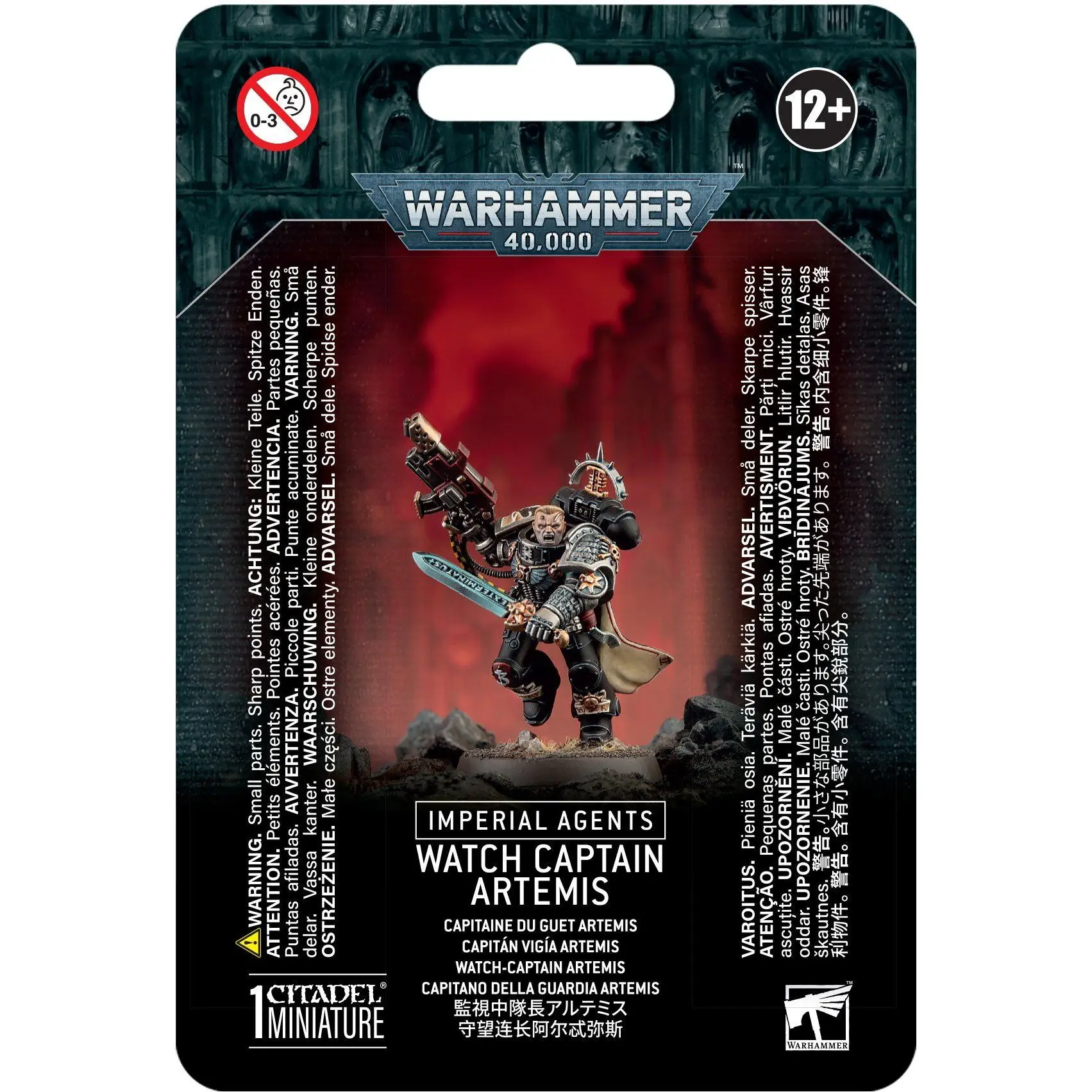 5011921236367 - Gesellschaftsspiele Warhammer 40k - Agents Imperiaux Deathwatch Capitaine du Guet Artemis