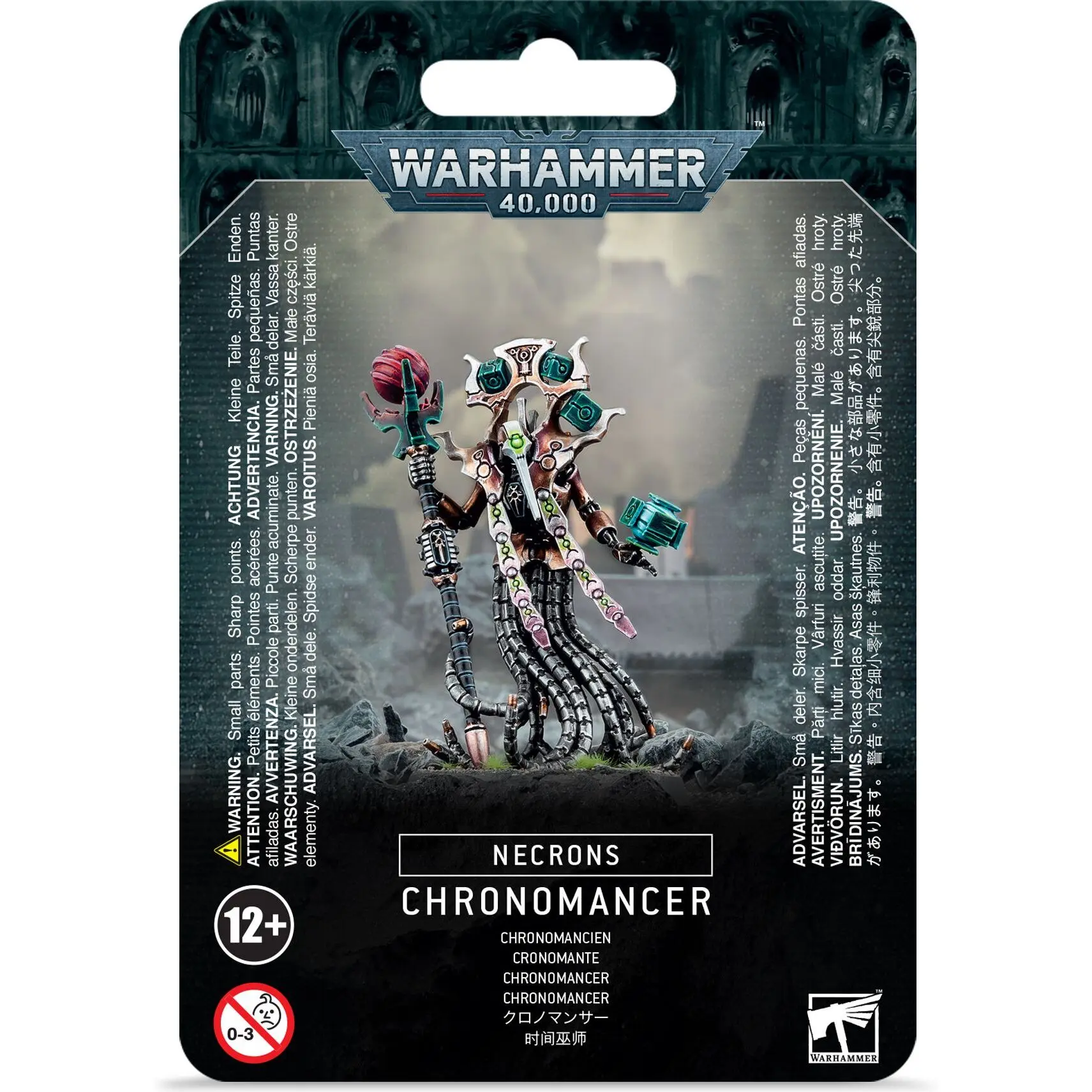 5011921138944 - Figurine Warhammer 40k - Necron Chronomancien
