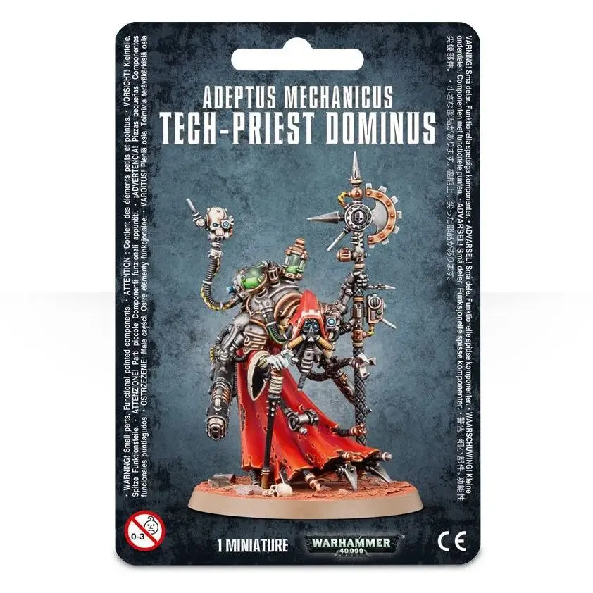 5011921058600 - Figur mit 20 Teilen Warhammer 40k - Adeptus Mechanicus Tech-Priest Dominus