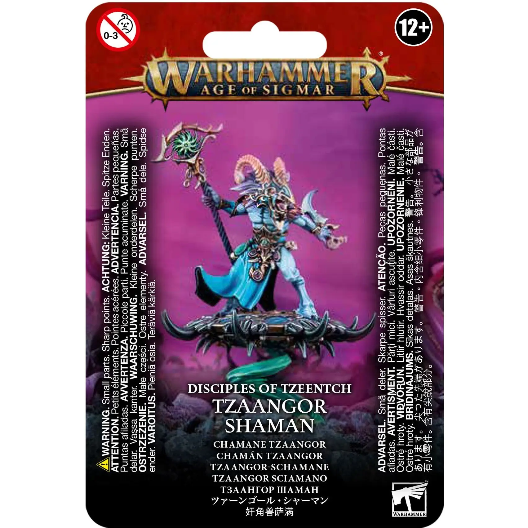5011921077380 - Figur mit 16 Teilen Warhammer AoS & 40k - Tzeentch Arcanites Tzaangor Shaman