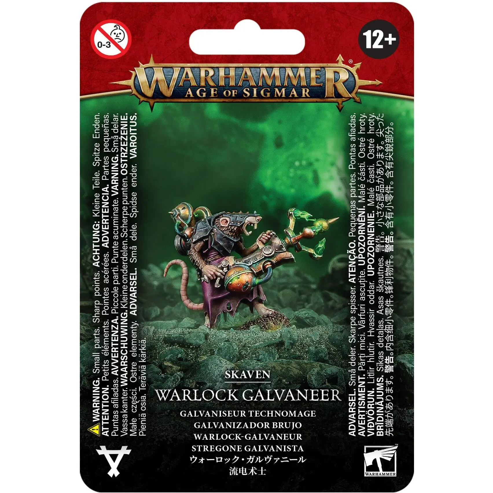 5011921219148 - Gesellschaftsspiele Warhammer AoS - Skaven Galvaniseur Technomage