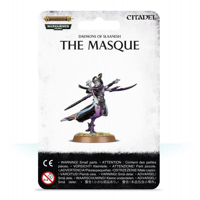 5011921199655 - Figurine aus 10 Teilen Warhammer AoS & 40k - Daemons Of Slaanesh The Masque