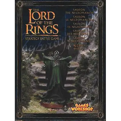 5011921920846 - Figur aus 2 Teilen Warhammer Middle Earth - Sauron Le Necromancien