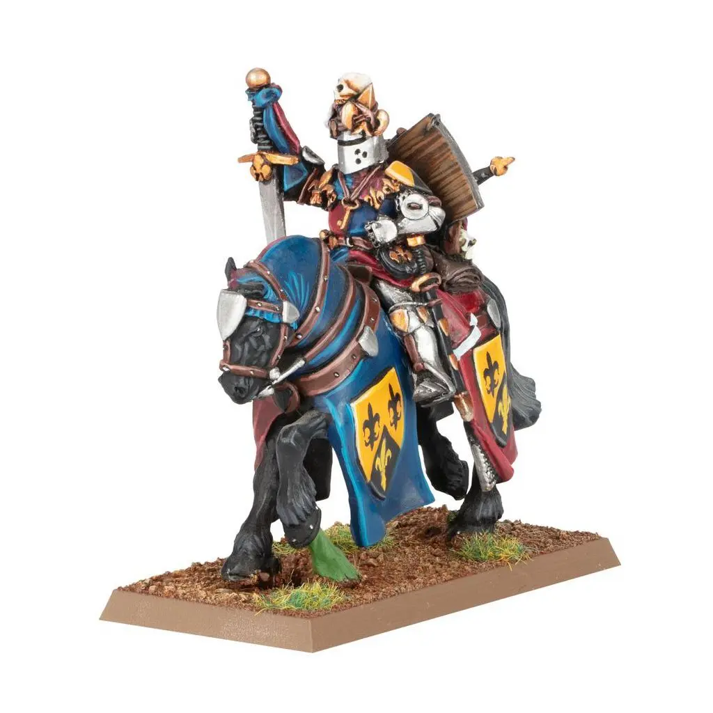 5011921217465 - Figurine Warhammer ToW - Kingdom of Bretonnia État-Major de Chevaliers de la Quête