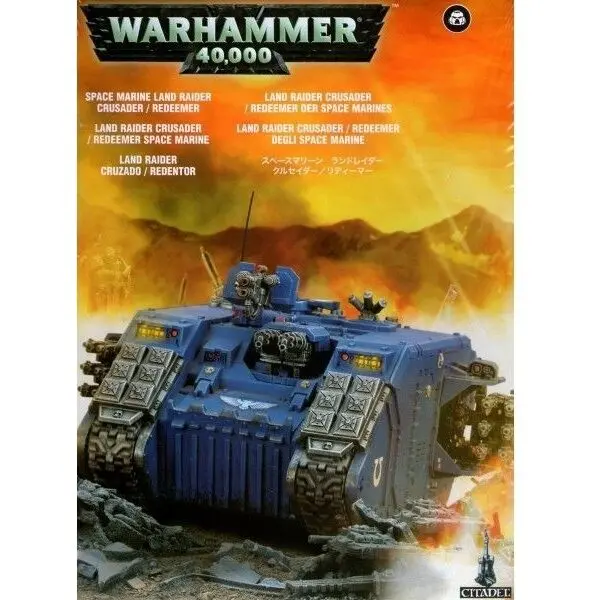 5011921146406 - Figurine Warhammer 40k - Space Marine Land Raider Crusader   Redeemer