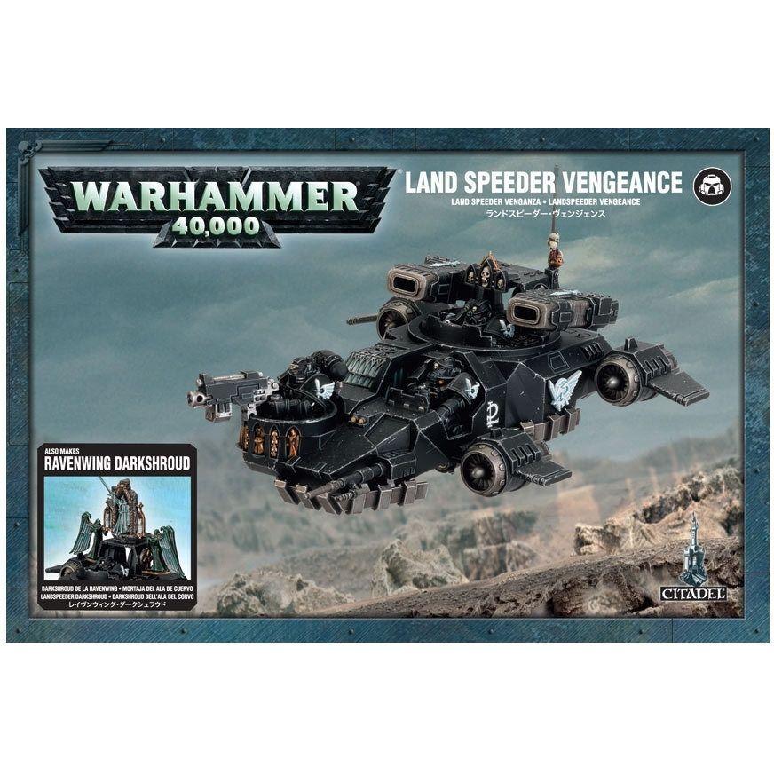 5011921041879 - Land Speeder Vengeance Figurine Warhammer 40k Dark Angels