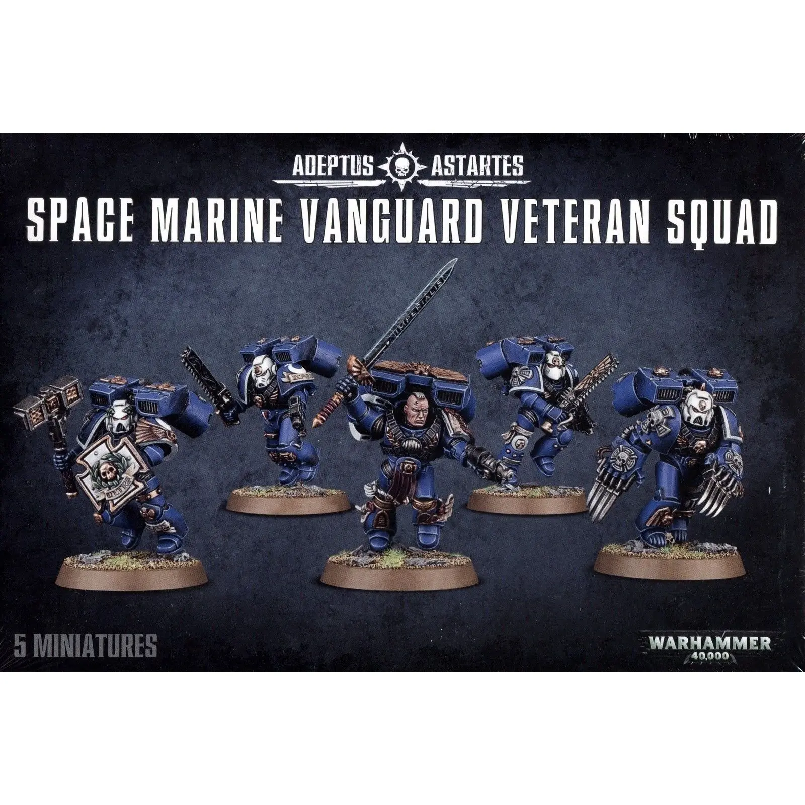 5011921064793 - Figurine Warhammer 40k - Space Marine Vanguard Veteran Squad