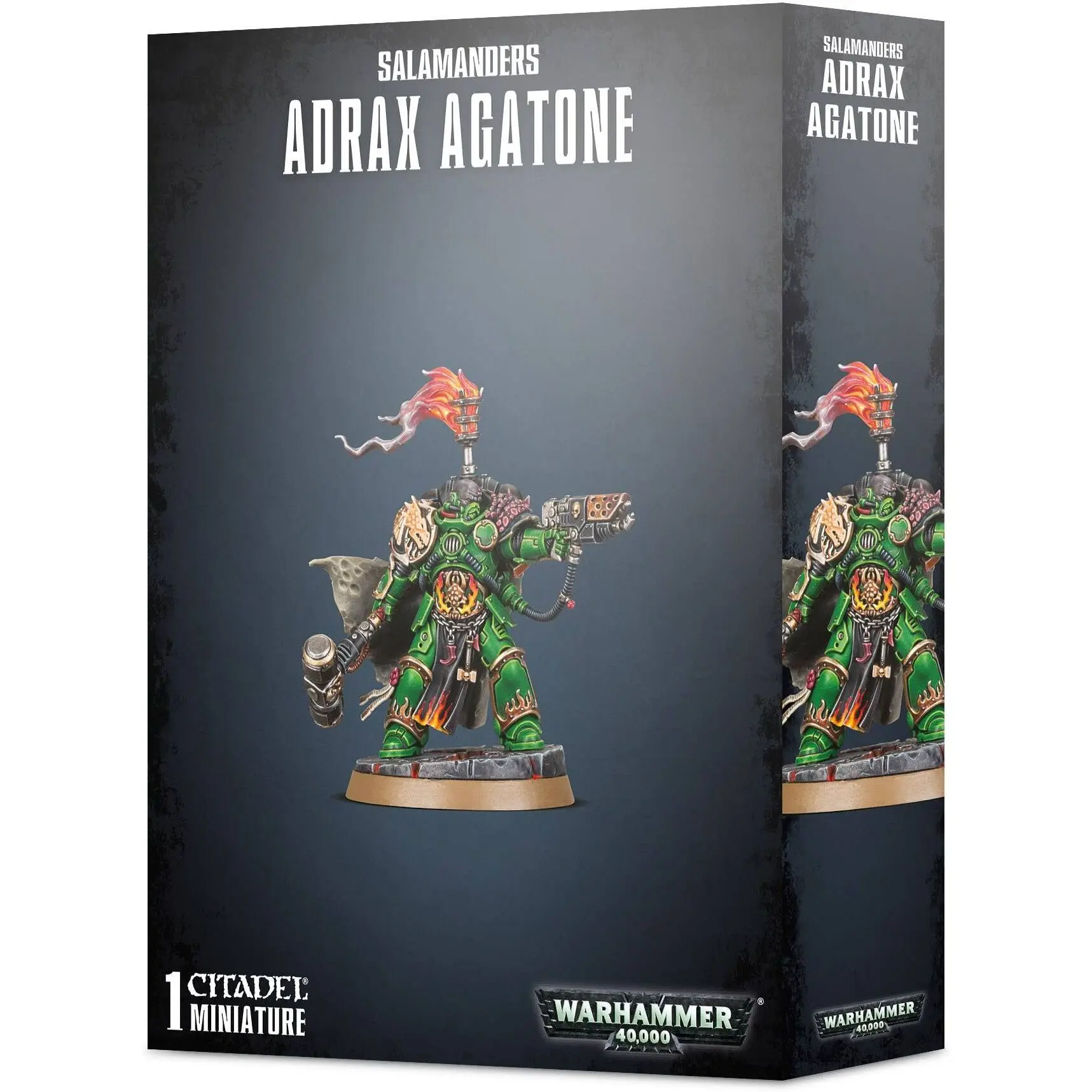 5011921119905 - Figurine aus 13 Teilen Warhammer 40k - Salamanders Adrax Agatone