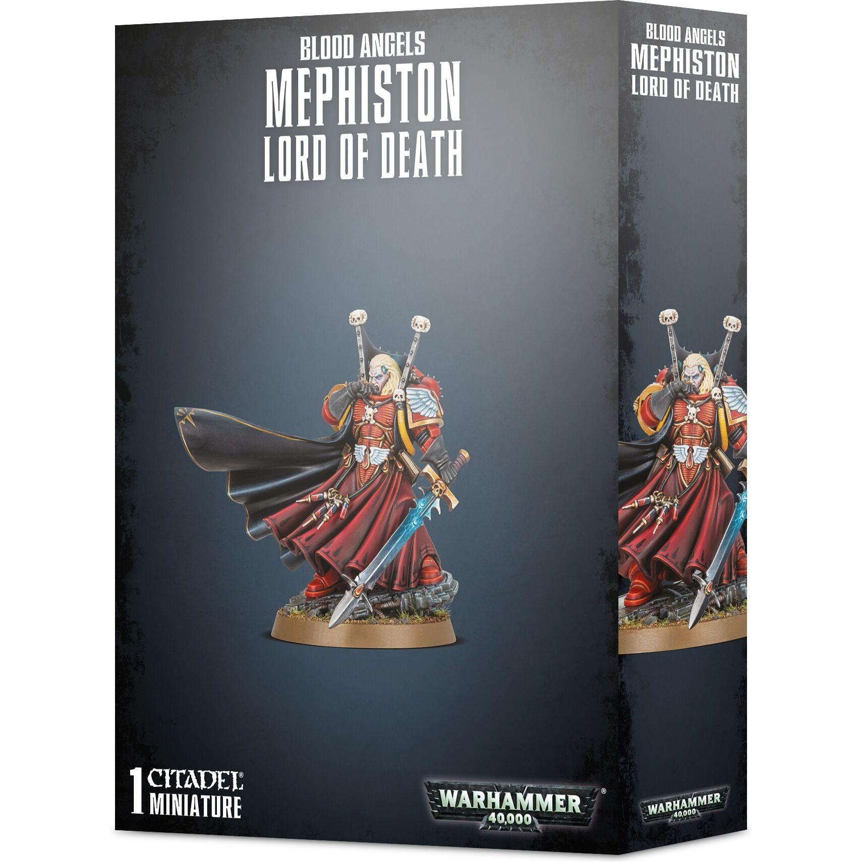 5011921125401 - Figur mit 16 Teilen Warhammer 40k - Blood Angels Mephiston Lord Of Death