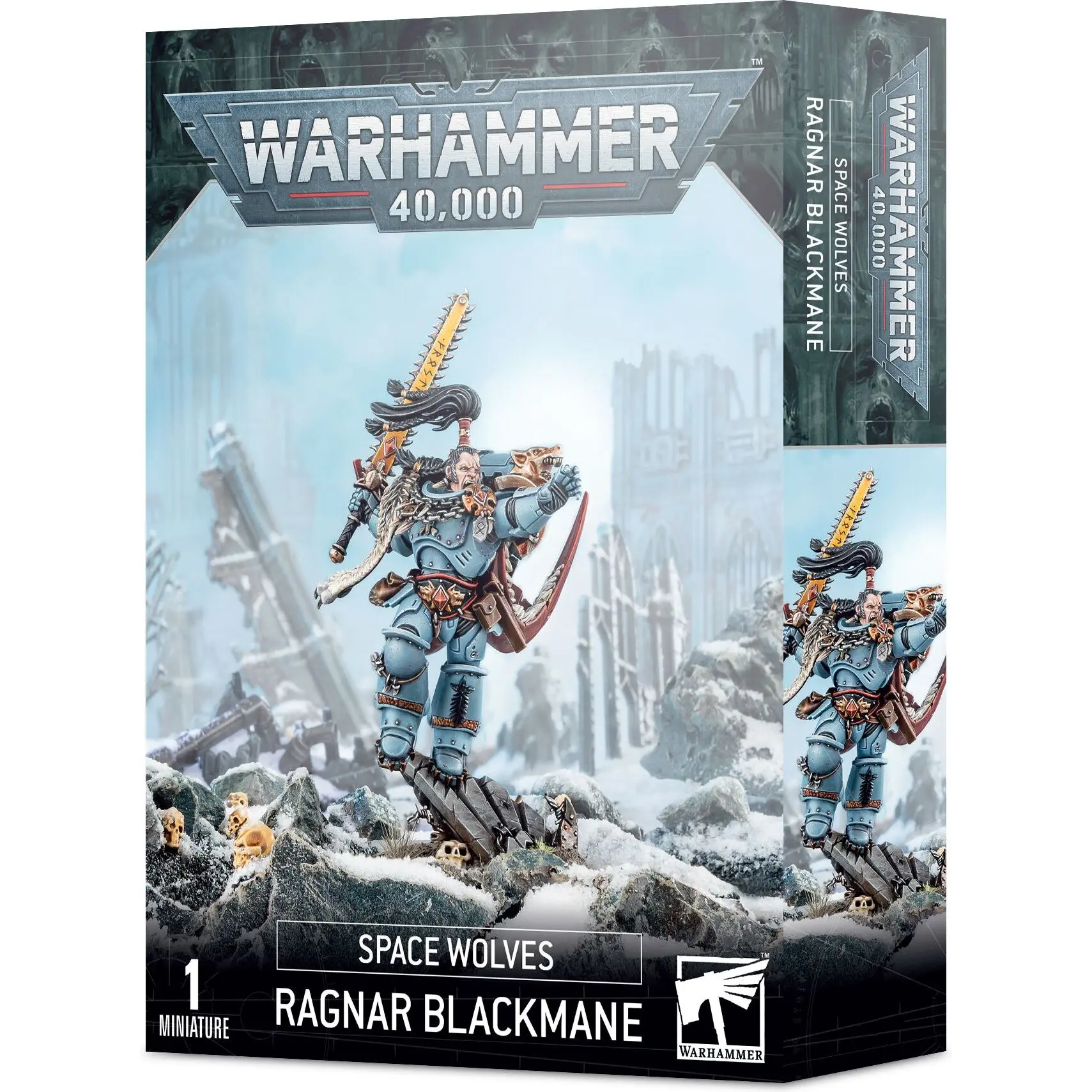 5011921135769 - Figurine Warhammer 40k - Space Wolves Ragnar Criniere Noire