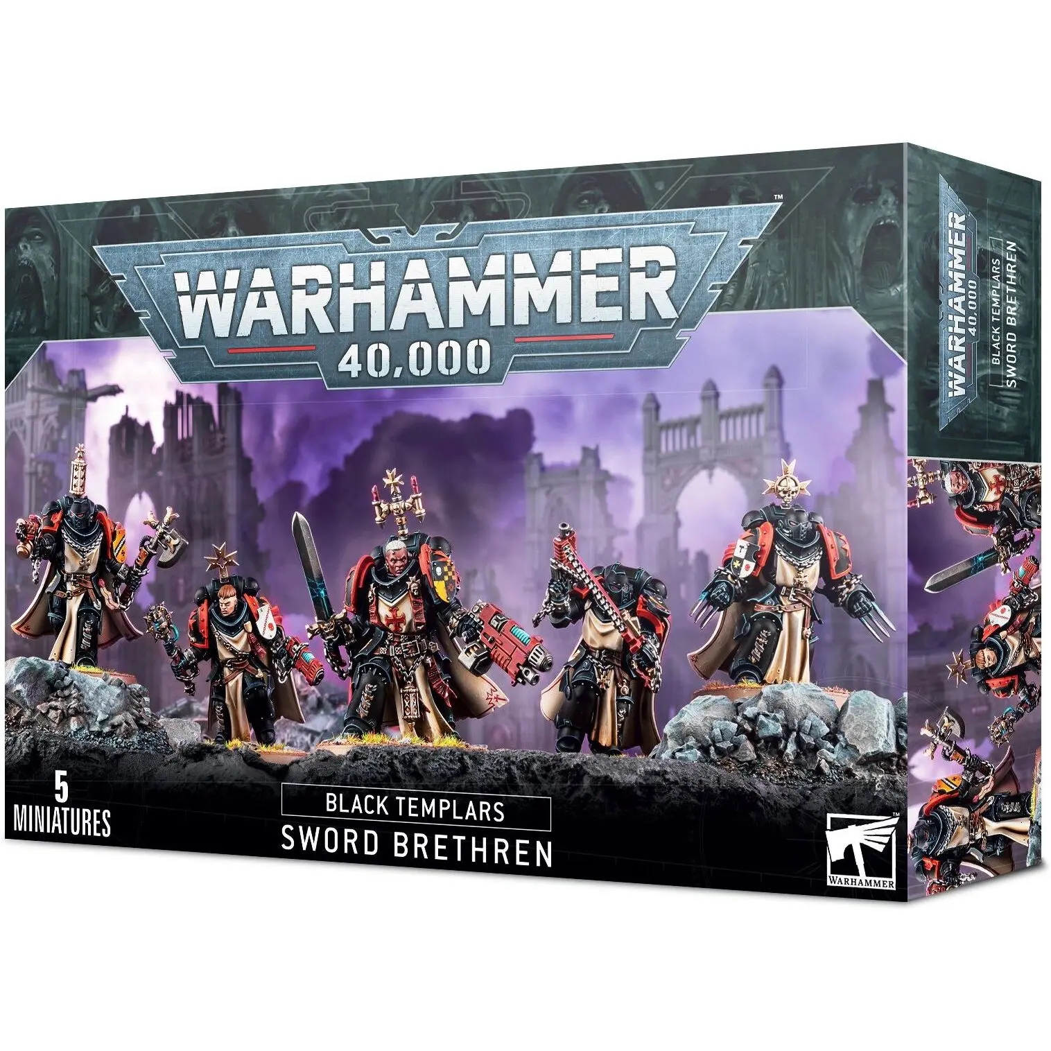 5011921152926 - Figurine Warhammer 40k - Black Templars Frères dÉpée