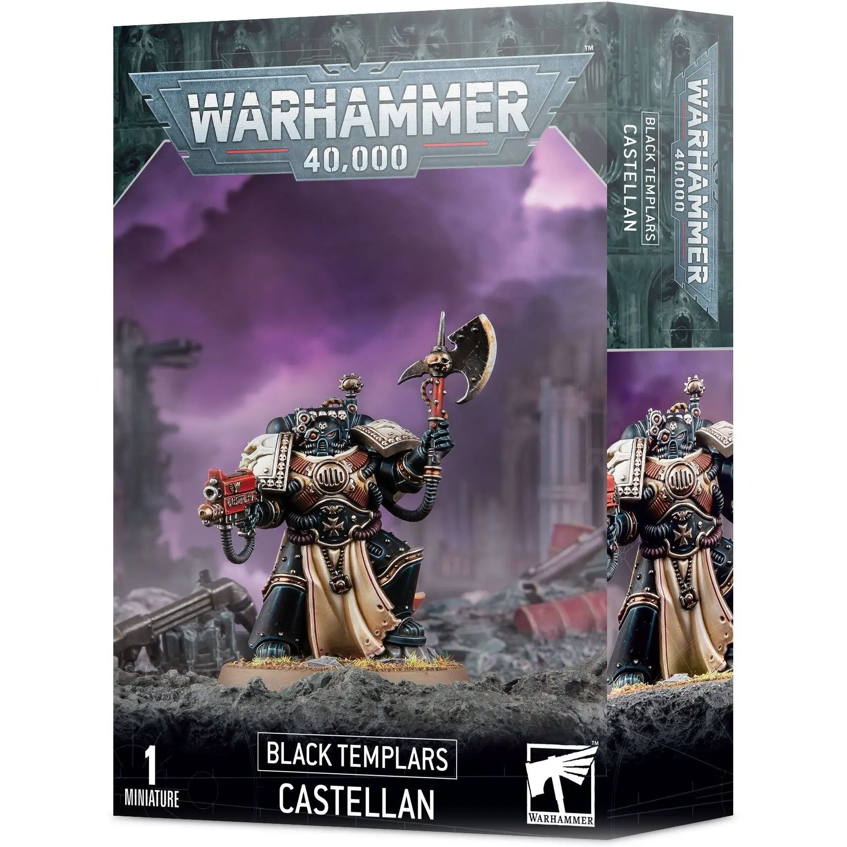 5011921162871 - Figurine Warhammer 40k - Black Templars Castellan 5011921162871 - Figurine Warhammer 40k - Black Templars Castellan