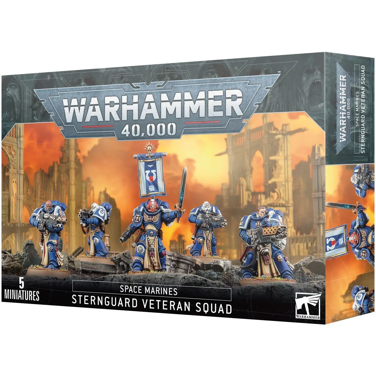 5011921200474 - Figurine Warhammer 40k - Space Marines Escouade de Veterans Sternguards