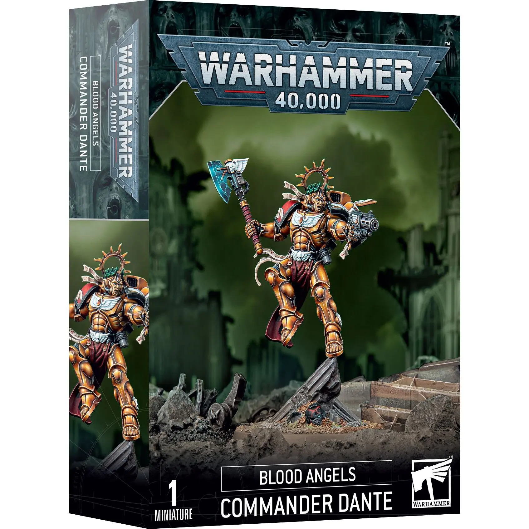 5011921200719 - Figurine Warhammer 40k - Blood Angels Commandeur Dante (Primaris)