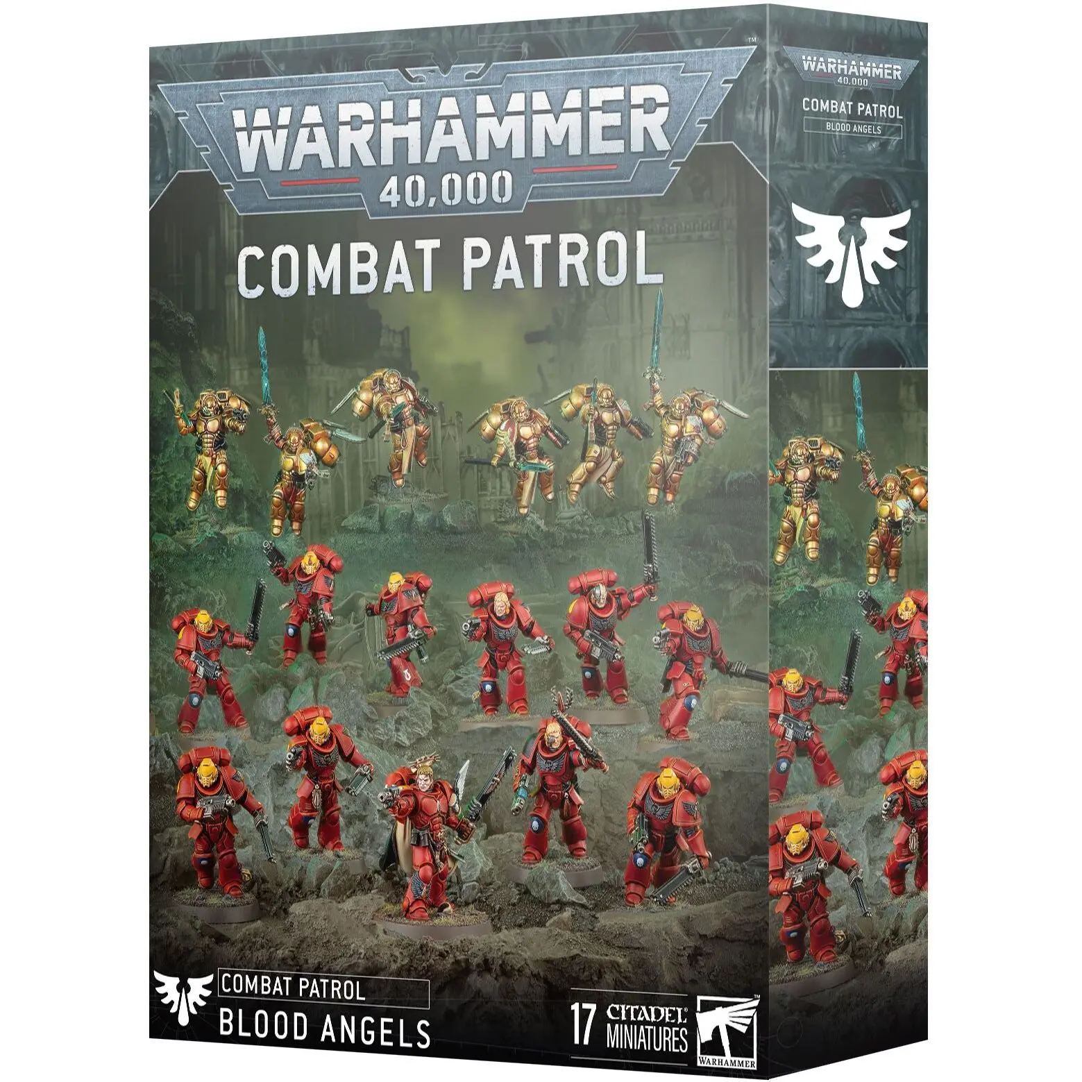 5011921227228 - Gesellschaftsspiele Warhammer 40k - Patrouille Blood Angels 2024