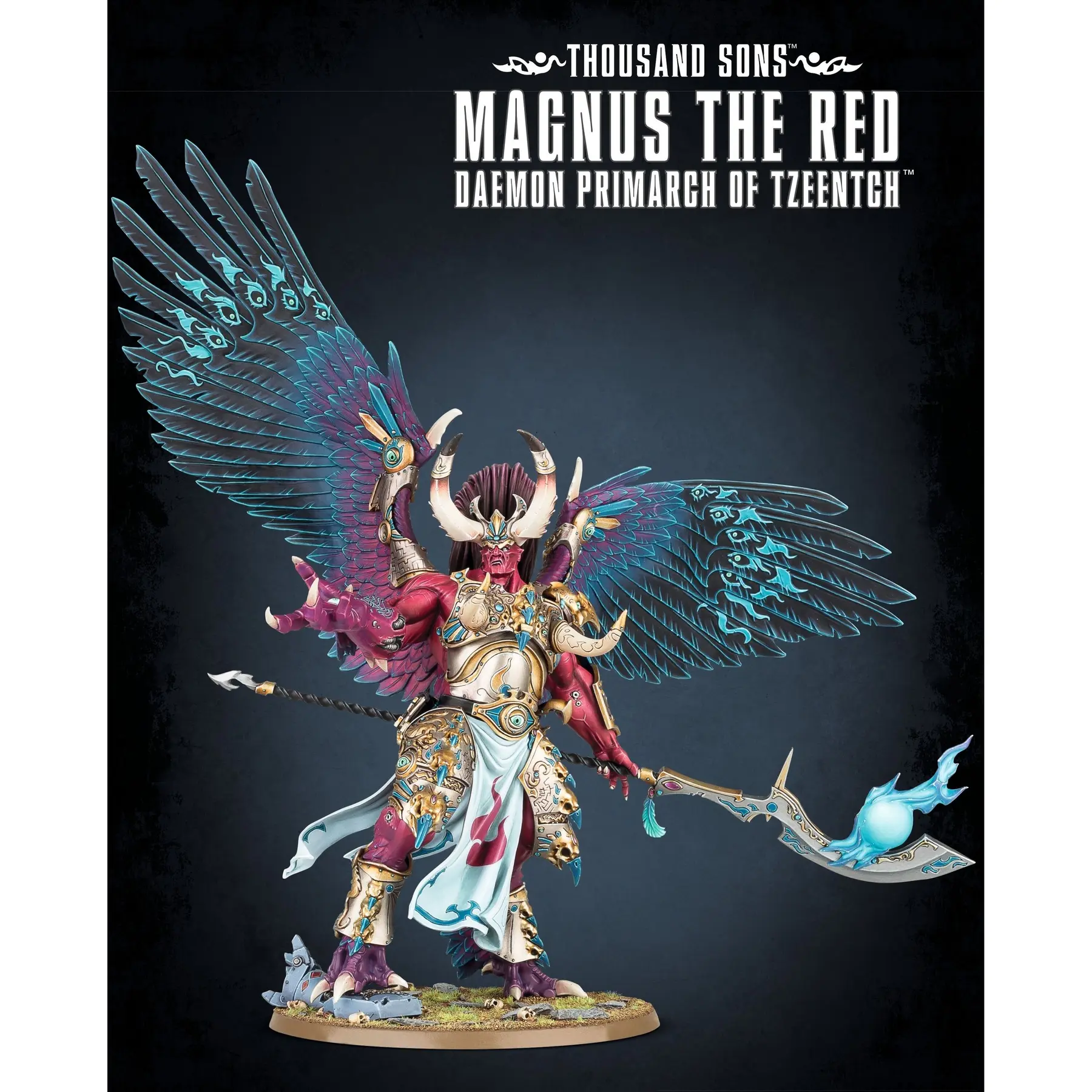 5011921079513 - Figurine Warhammer 40k - Thousand Sons Magnus the Red