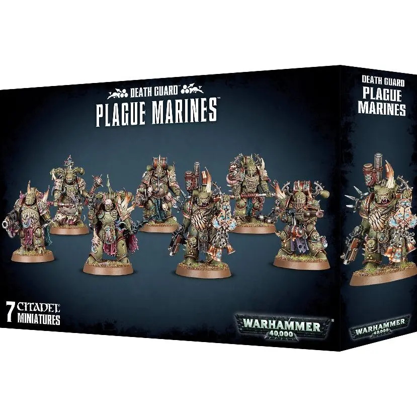 5011921087952 - Figurine Warhammer 40k - Death Guard Plague Marines