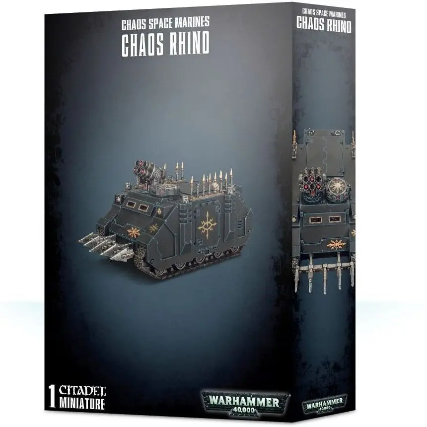5011921111138 - Figurine Warhammer 40k - Space Marine du Chaos Rhino (2019)