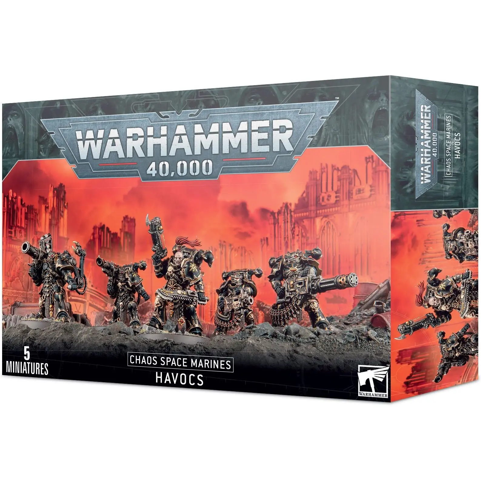 5011921114450 - Figurine Warhammer 40k - Space Marine du Chaos Havocs 2019