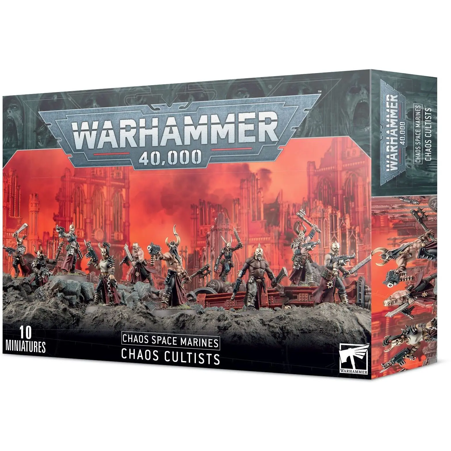 5011921163274 - Figurine Warhammer 40k - Space Marine du Chaos Cultistes