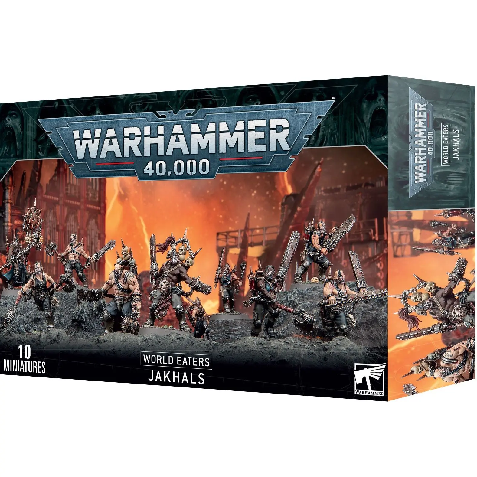 5011921173280 - Figurine Warhammer 40k - Space Marine du Chaos World Eaters Jakhals