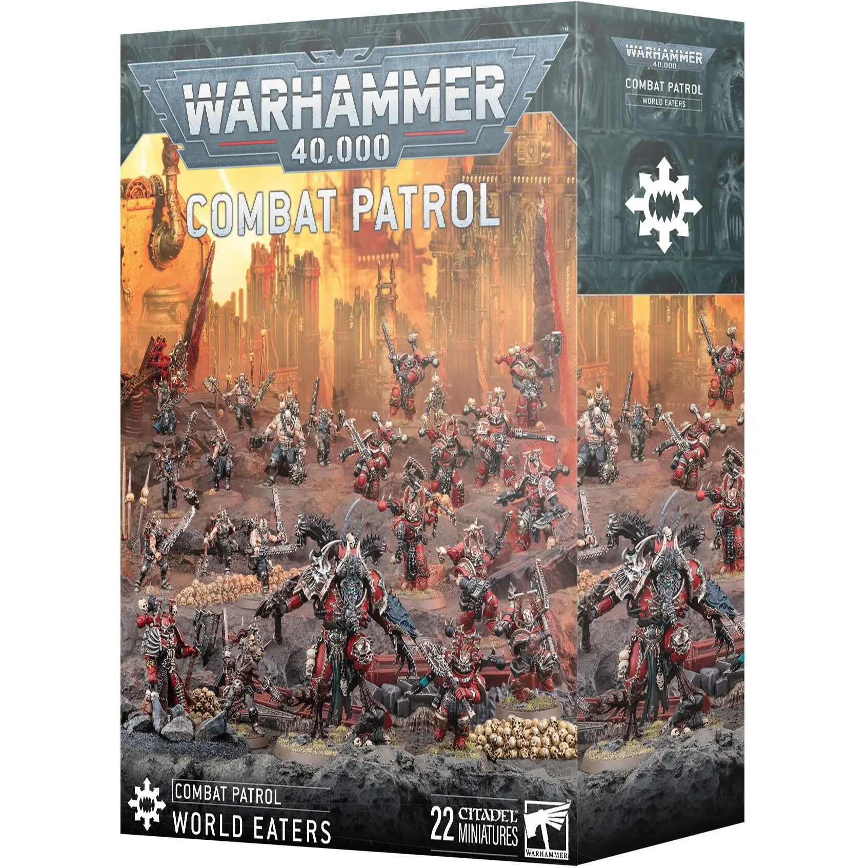 5011921225682 - Figurine Warhammer 40k - Patrouille World Eaters (2025) (x22)