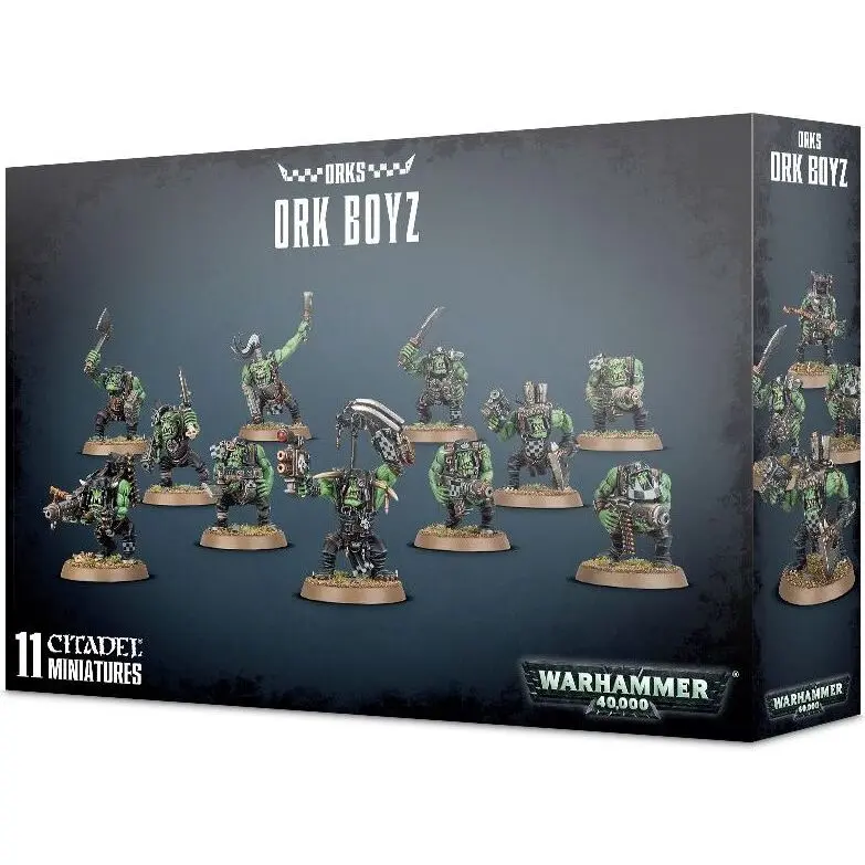 5011921096138 - Figurine Warhammer 40k - Orks Boyz (2018)