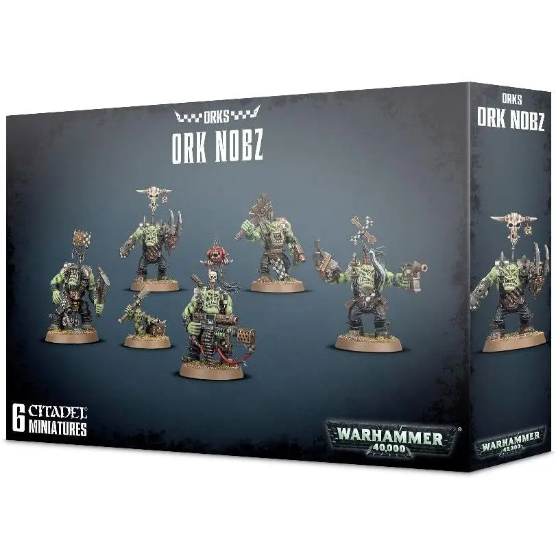 5011921096169 - Figurine Warhammer 40k - Orks Nobz 2018