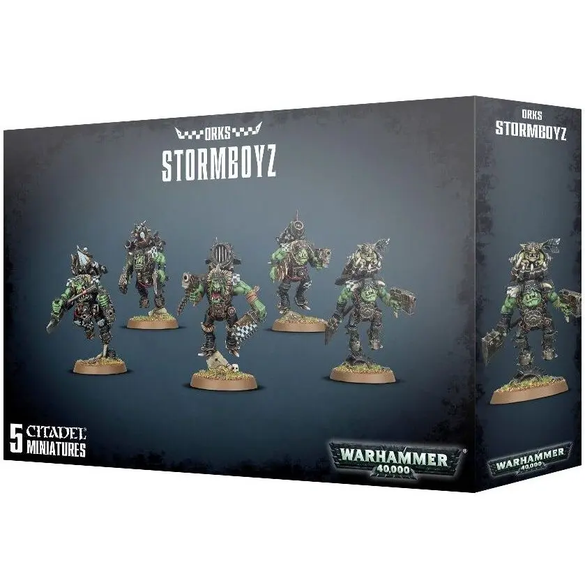 5011921096176 - Figurine Warhammer 40k - Orks Stormboyz 2018