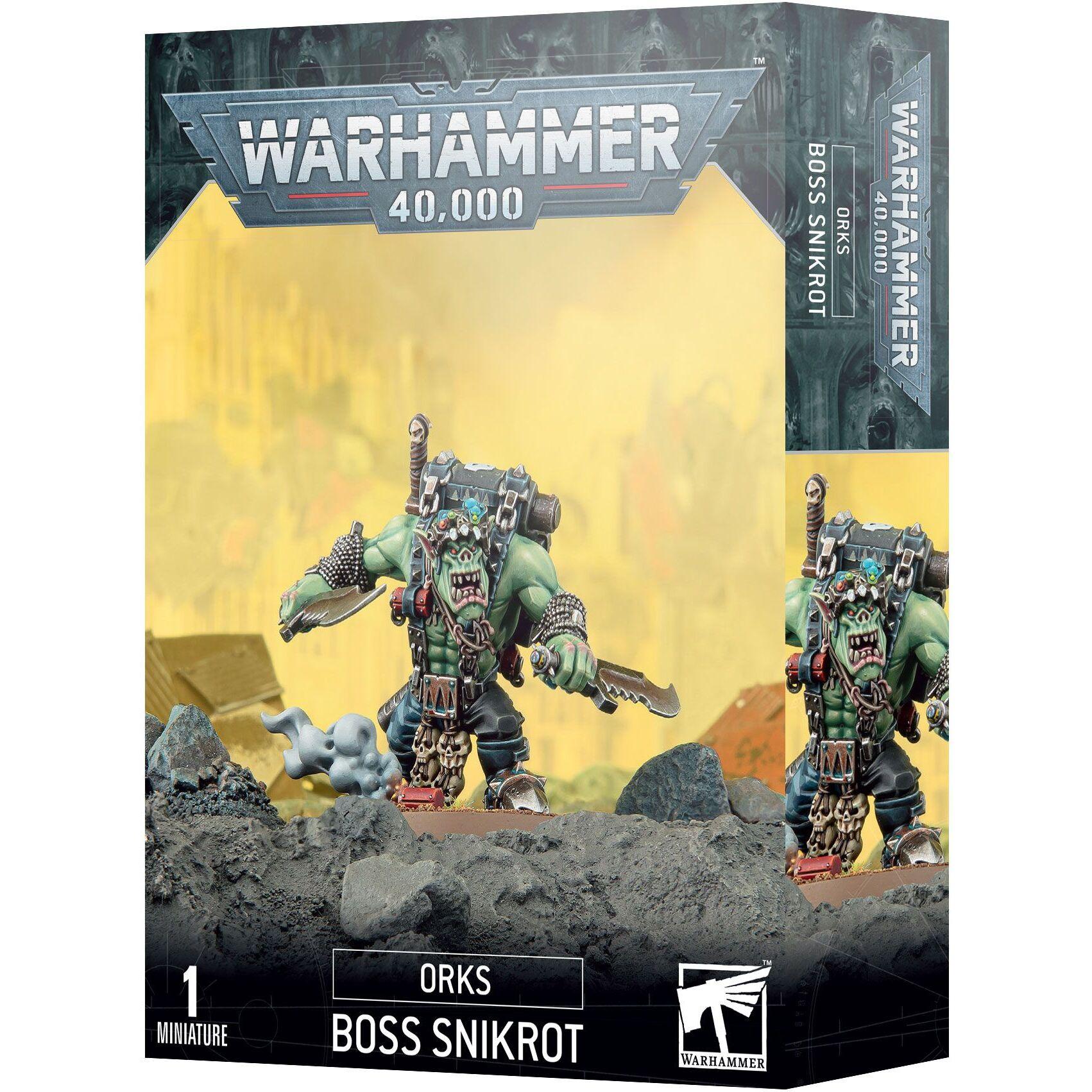 5011921200122 - Gesellschaftsspiele Warhammer 40k - Orks Boss Snikrot