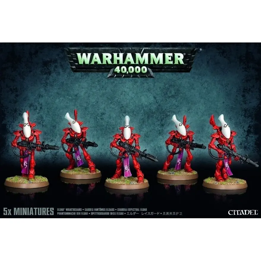 5011921047086 - Figurine Warhammer 40k - Craftworlds Wraithguard   Wraithblades (x5)