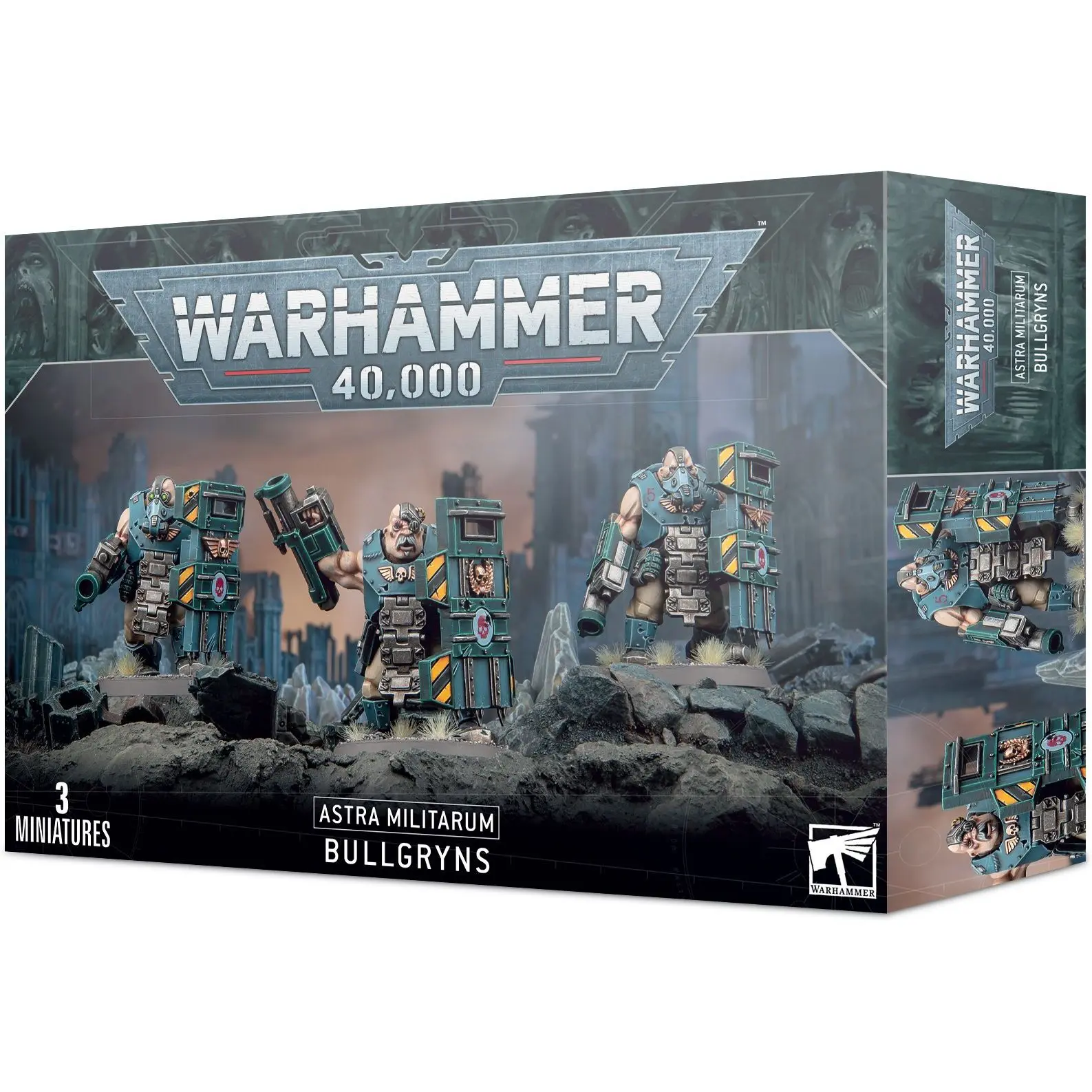 5011921049998 - Figurine Warhammer 40k - Astra Militarum Bullgryns