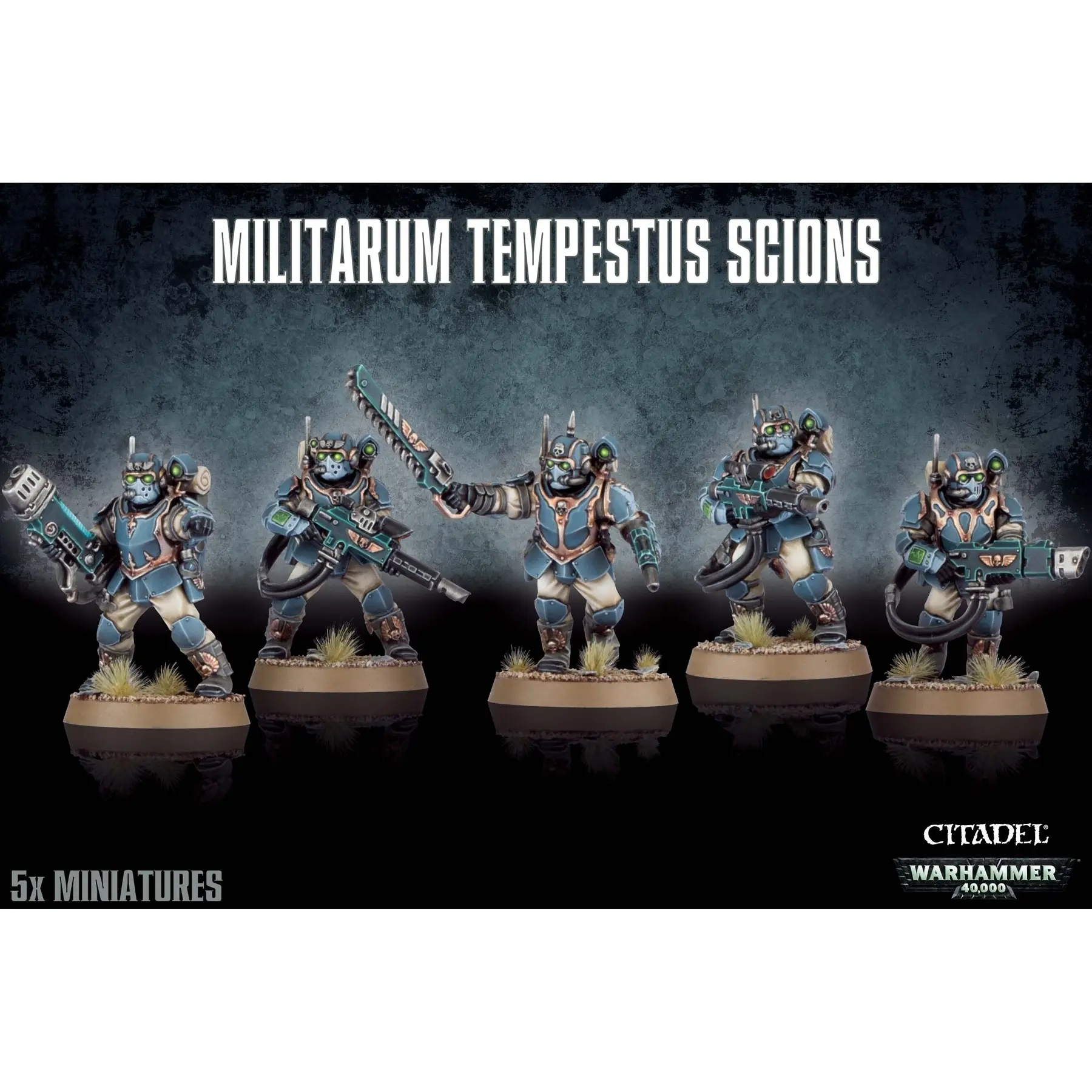5011921049967 - Figurine Warhammer 40k - Astra Militarum Tempestus Scions Squad   Scions Squad