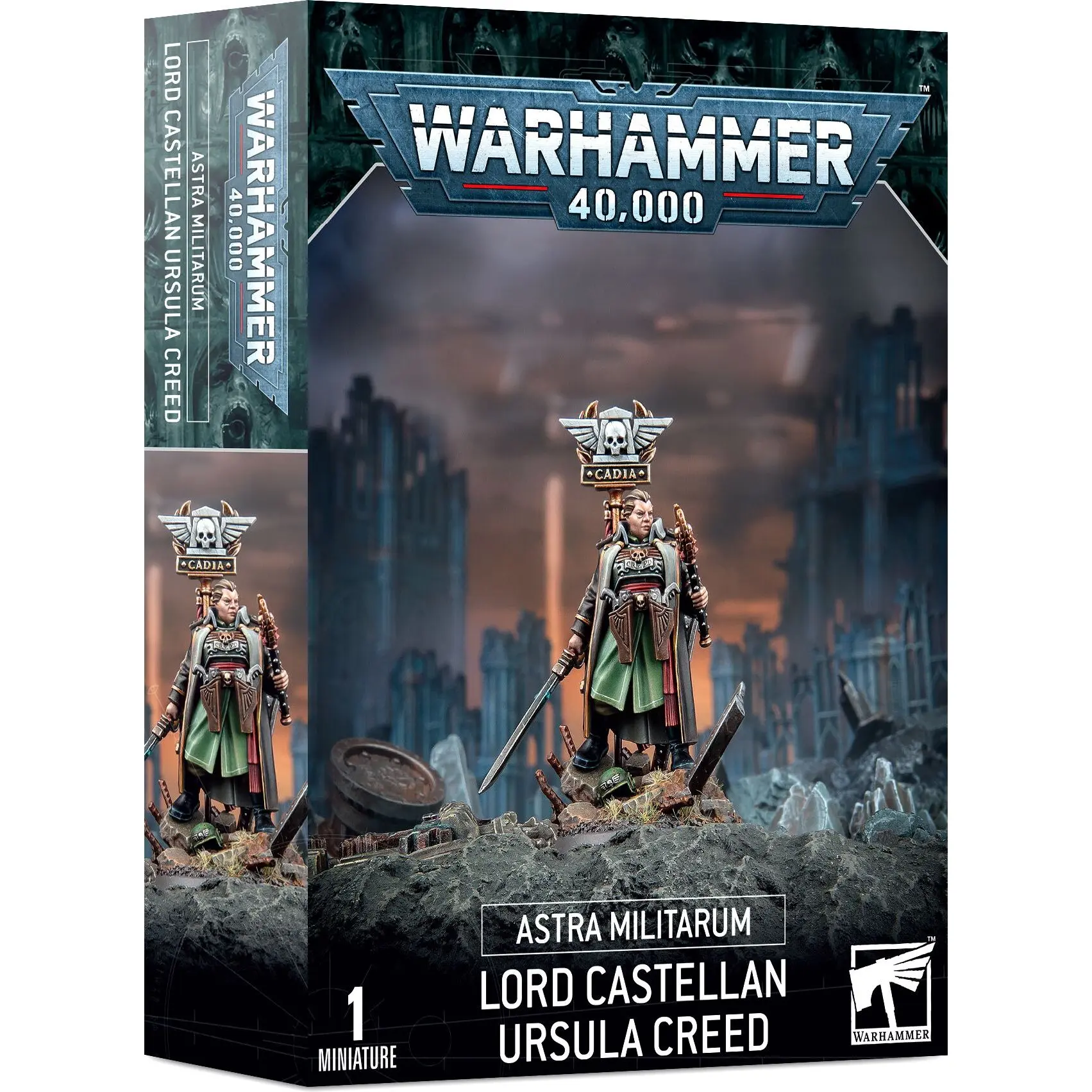 5011921181506 - Figurine Warhammer 40k - Astra Militarum Seigneur Castellan Ursula Creed